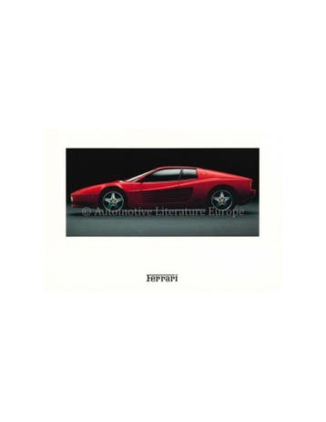 1992 FERRARI 512 TR ANSICHTKAART, Ophalen of Verzenden