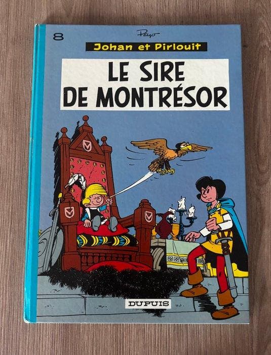 Johan et Pirlouit - 8x C - EO/Ré - 8 Album - 1966/2001, Livres, BD