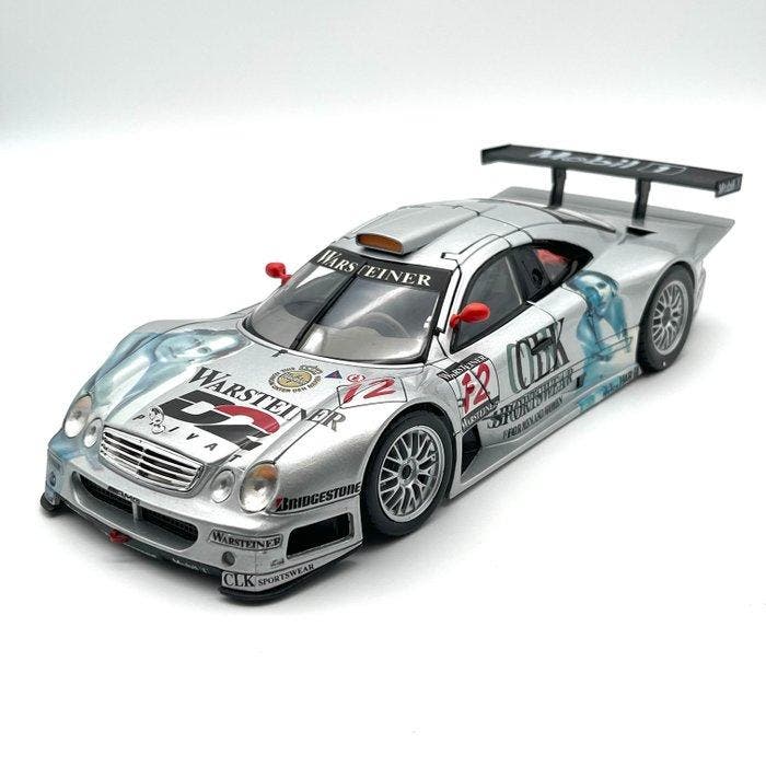 Maisto 1:18 - Modelauto - Mercedes-Benz CLK GTR, Hobby en Vrije tijd, Modelauto's | 1:5 tot 1:12