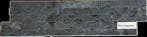 Natuurstenen steenstrips Black Antique Rock - 61x15 cm, Ophalen, Wandtegels