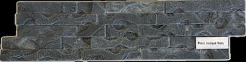 Natuurstenen steenstrips Black Antique Rock - 61x15 cm, Doe-het-zelf en Bouw, Tegels, Ophalen, Wandtegels, Nieuw, Minder dan 20 cm
