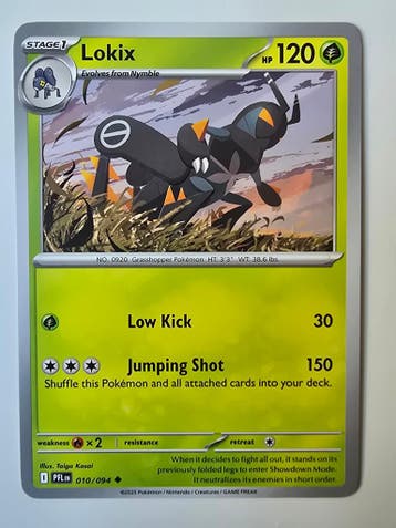LOKIX (TEMPORAL FORCES 010/162) (TRADING CARD)