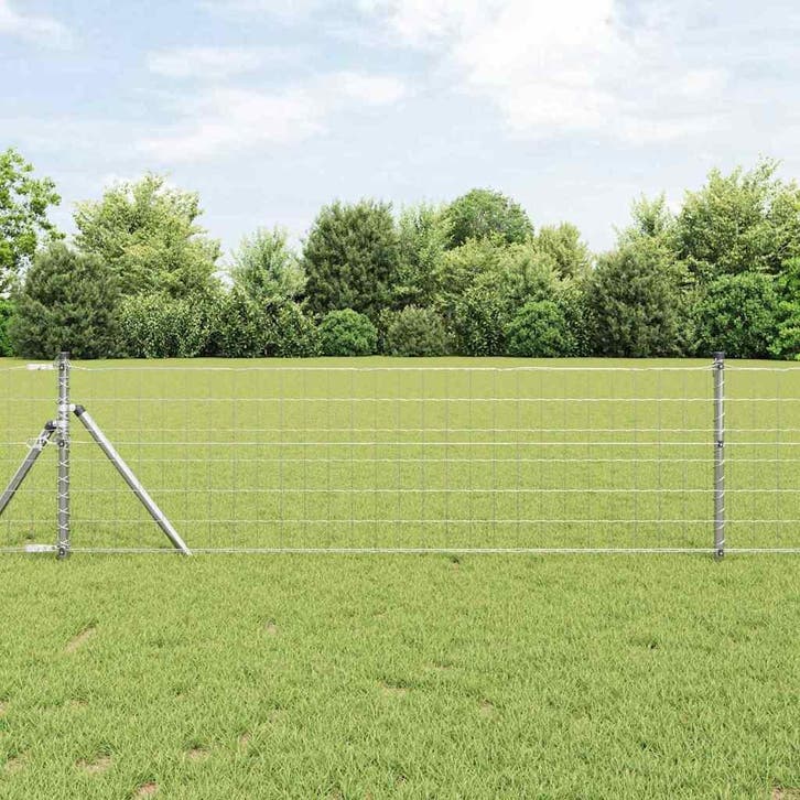 vidaXL Euro Hek 0,6 x 25 m PVC-gelaagd ijzer, Jardin & Terrasse, Clôtures de jardin, Envoi