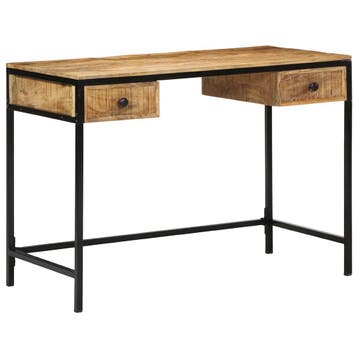 vidaXL Schrijfbureau Bruin 105 x 50 x 75 cm, Huis en Inrichting, Bureaus, Verzenden, Nieuw