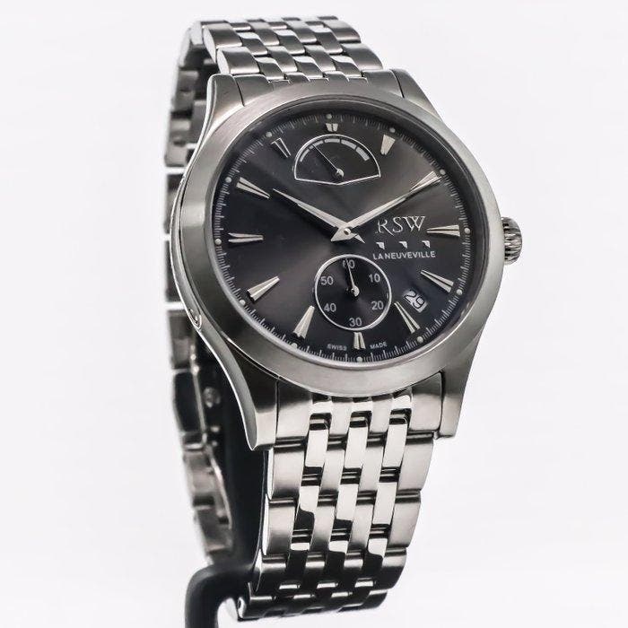 RSW - La Neuveville Automatique Collection - RSWA166R-SS-2 -, Handtassen en Accessoires, Horloges | Heren