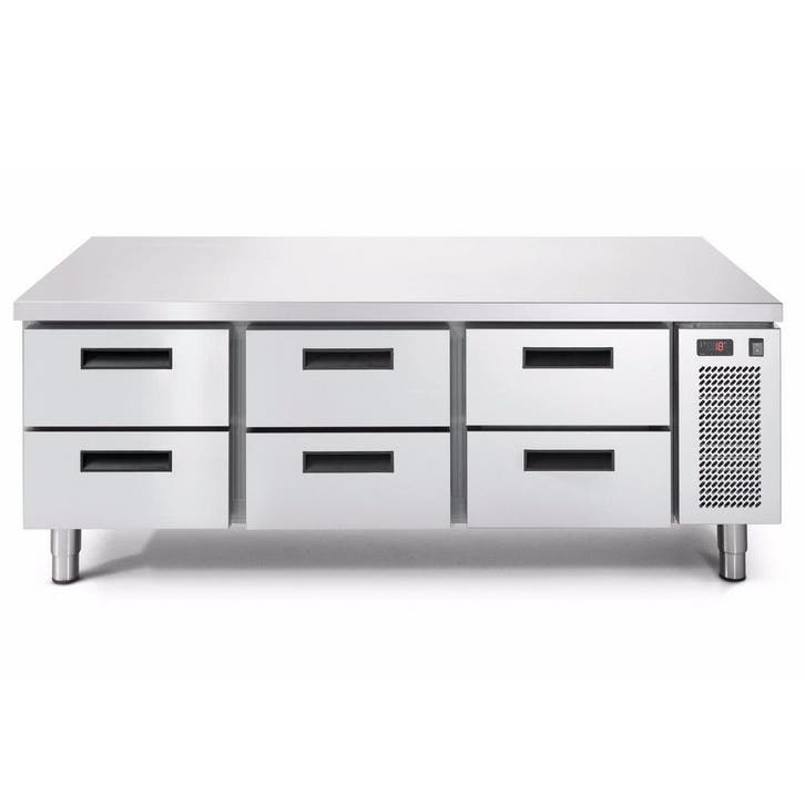 Koelwerkbank | LINEAR | Laag Model | 250L | 6 Laden (1/1, Zakelijke goederen, Horeca | Keukenapparatuur, Nieuw in verpakking, Verzenden