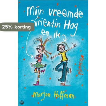 Mijn vreemde vriendin Hag en ik / Ploegsma kinder- &, Verzenden, Zo goed als nieuw, Mary Hoffman