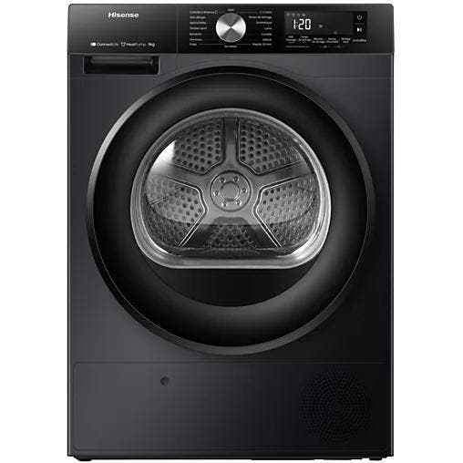 Hisense DH3S902BB3 - Warmtepompdroger - 9 kg - SteamTech -, Huis en Inrichting, Woonaccessoires | Overige, Ophalen of Verzenden