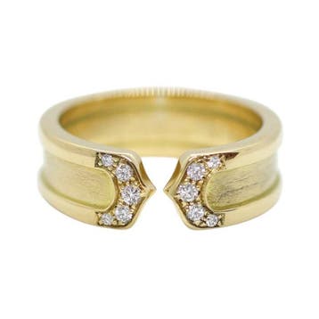 Cartier - Ring - C2 Ring - 18 karaat Geel goud - diamant, Nieuw