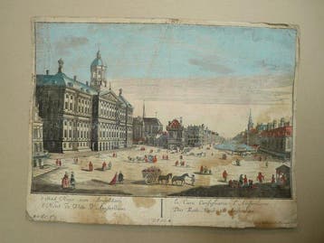Nederland - Amsterdam; Georg Balthasar Probst - T Stad Huys