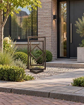 D.B - Sculpture Geometric Portal solid outdoor/indoor XL