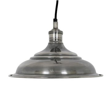 hanglampen Messing Hanglamp Ducasse L Antiek Zilver, Verzenden