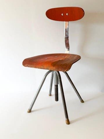Stol Kamnik (Attributed) - Chaise de bureau - Bois, Métal -