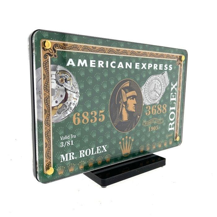 Ad van Hassel (1953) - American Express - Rolex - Sculpture, Antiek en Kunst, Kunst | Designobjecten