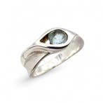 Zonder minimumprijs - Ring Zilver - Aquamarine