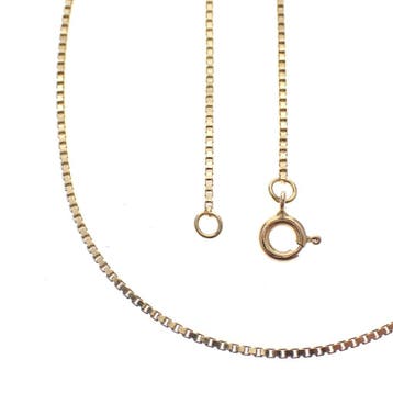Gouden Venetiaanse schakelketting, Ophalen of Verzenden