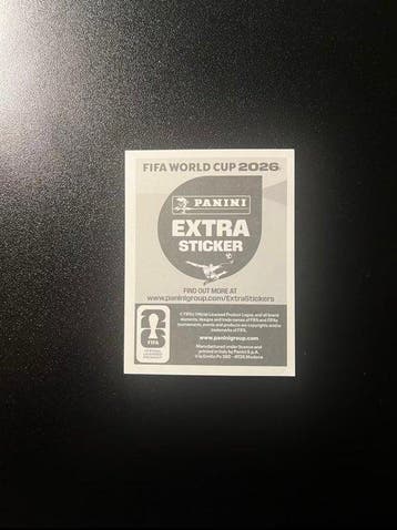 2026 Panini FIFA Weltmeisterschaft 2026 Erling Haaland Extra, Nieuw