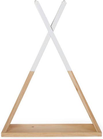 Wandrek Tipi - Hout - Natural Wit, Verzenden, Nieuw