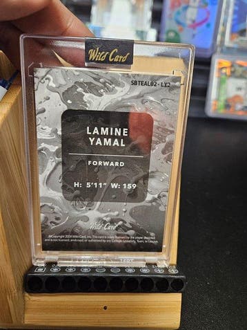 Wild Card Wild Card Lamine Yamal 5/5 Serialized card, Foil -, Nieuw
