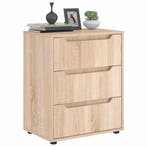 vidaXL Dressoir VISNES 60x40x73 cm spaanplaat sonoma, Verzenden, Nieuw