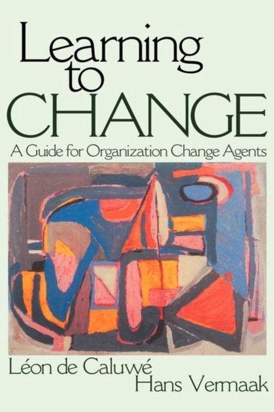 Learning to Change 9780761927020 Léon de Caluwe, Boeken, Taal | Engels, Zo goed als nieuw, Verzenden