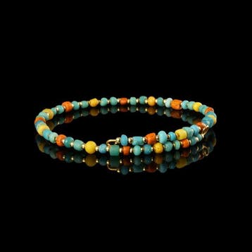 Oud-Romeins, Keizerrijk Bracelet, met Romeinse glasparels