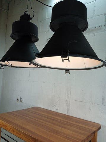 Mesko - Lampe à suspendre (2) - Lampe suspendue industrielle