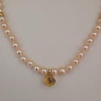 Zonder minimumprijs - Ketting met hanger - 18 karaat Geel