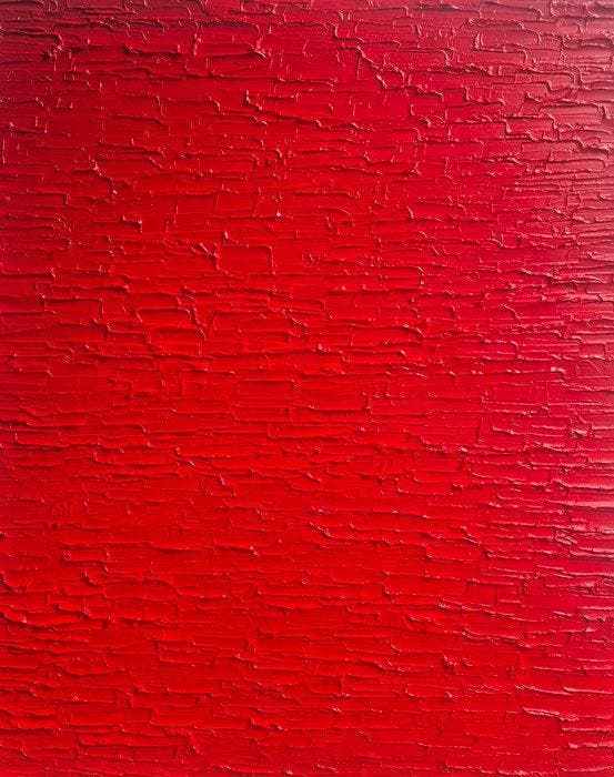 Bruno Cantais - Red fiction - XL, Antiek en Kunst, Kunst | Schilderijen | Modern