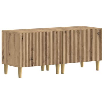 vidaXL Tv-meubel Artisanaal eiken Bewerkt hout, Verzenden, Nieuw