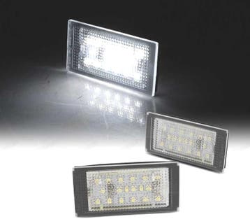 ÉCLAIRAGE DE PLAQUE D´IMMATRICULATION LED BMW E46 2 P 98-03, Verzenden