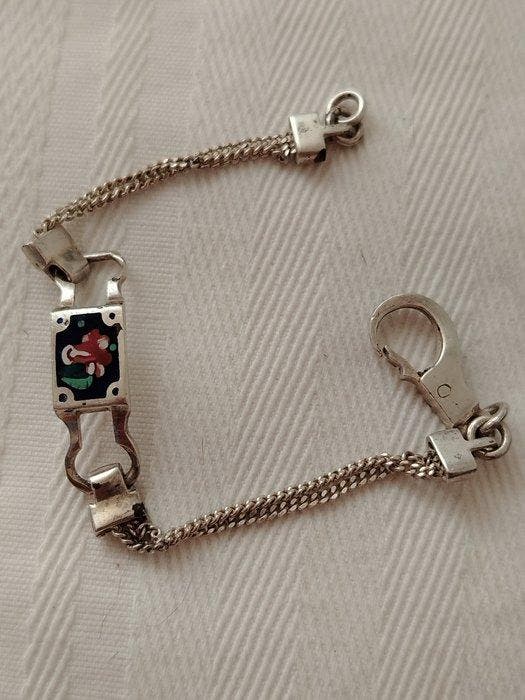 Sans prix de réserve - Bracelet Argent - *113AR, Handtassen en Accessoires, Antieke sieraden