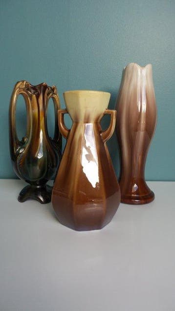 Vase (3) - Faïence, Antiquités & Art