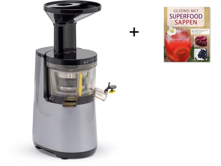 Byzoo SJ01 - Verticale Slowjuicer - Sapjes smoothies sorbets, Elektronische apparatuur, Juicers, Zo goed als nieuw, Verzenden