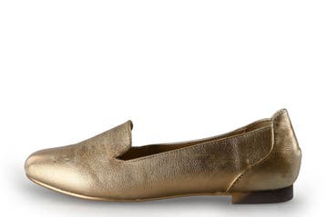 Blasz Loafers in maat 38 Goud, Kleding | Dames, Schoenen, Overige kleuren, Verzenden, Overige typen, Zo goed als nieuw
