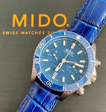 Mido - Ocean Star Titan Chronograph - M026.627.44.041.00 -, Nieuw