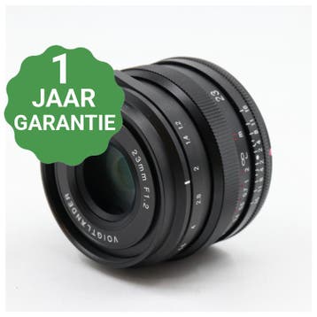 10% korting | Voigtlander Nokton 23mm f/1.2 ASPH. Fujifilm X, Verzenden, Zo goed als nieuw