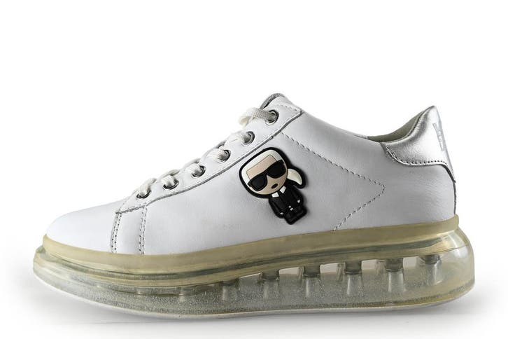 Karl lagerfeld Sneakers in maat 38 Wit, Kleding | Dames, Schoenen, Wit, Zo goed als nieuw, Sneakers, Verzenden