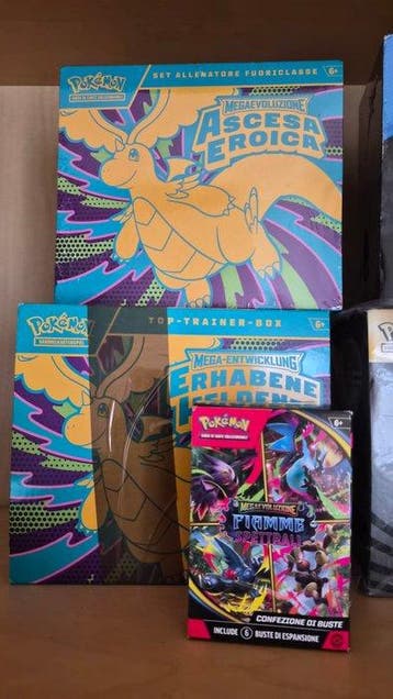Pokémon - 12 Booster box - Pokemon Carte Booster Box & ETB, Hobby en Vrije tijd, Nieuw
