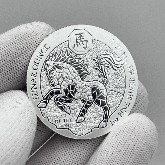 Rwanda en Burundi. 50 RWF 2026 – Lunar Ounce – Year of the, Postzegels en Munten, Munten | Europa | Niet-Euromunten