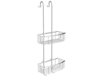 Veiling - Beaux spons-zeephouder dubbel 26x20x69cm Ulis chro, Nieuw