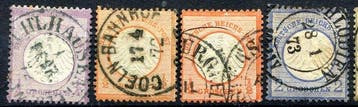 Empire allemand 1872/1874 - Bouclier mammaire, sélection -