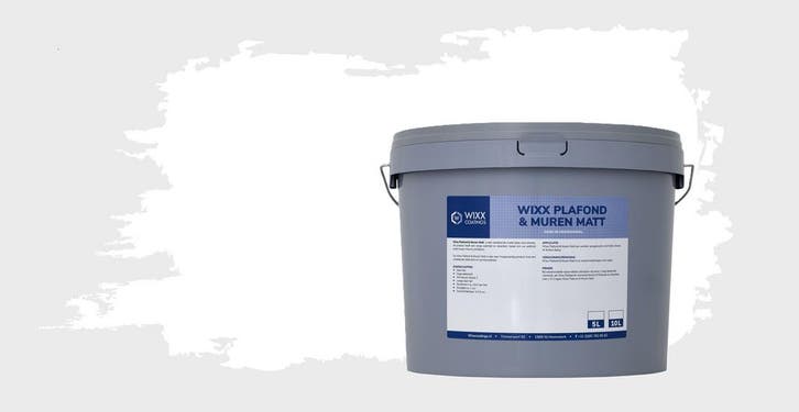 Wixx Plafond &amp; Muren Matt 5L, Doe-het-zelf en Bouw, Verf, Beits en Lak, Nieuw, Verzenden