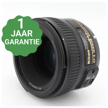 Nikon AF-S 50mm f/1.8G | Tweedehands, Verzenden