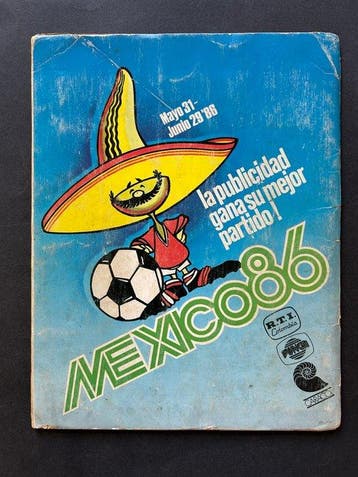 Intercromo World Cup Mexico 86 Album incomplet - Good (GD)