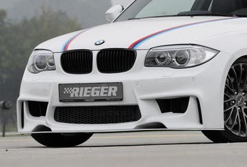 Rieger voorbumper | 1er E82, E88 (182 / 1C): 10.07- - Coupé,, Verzenden