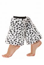 Beenwarmers Dalmatier Bont Wit Zwart Nepbont Faux Fur Gestip, Kleding | Dames, Ophalen of Verzenden, Nieuw