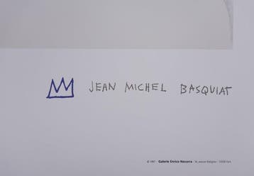 Jean-Michel Basquiat (1960-1988) - Crowned T-Rex (Pez