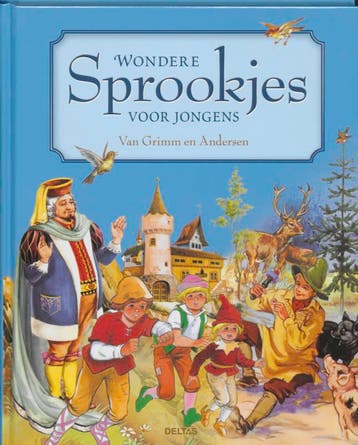 Wondere sprookjes voor jongens Van Grimm en Andersen, Verzenden, Zo goed als nieuw