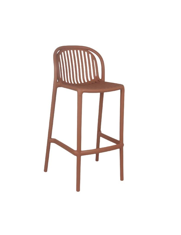 Nieuwe Terras Barstoel Lena - Roest- Vintage/Café, Tuin en Terras, Aarde en Mest, Ophalen